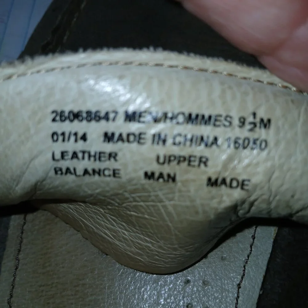 Clarks leather boat